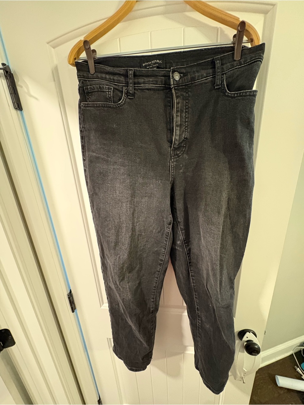 Banana Republic Black High-Rise Jeans
